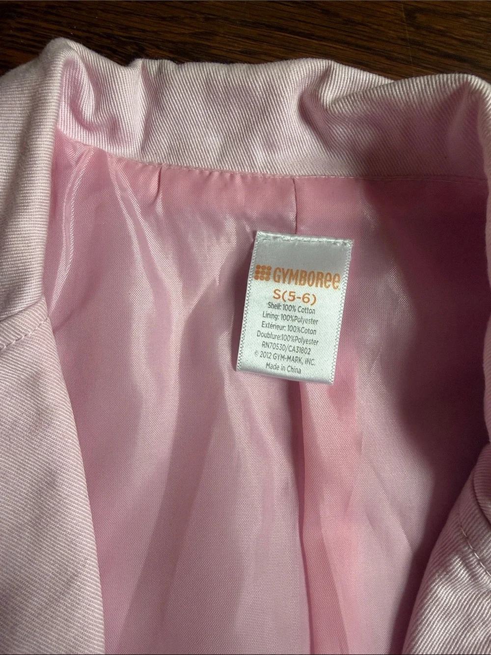 Gymboree light pink